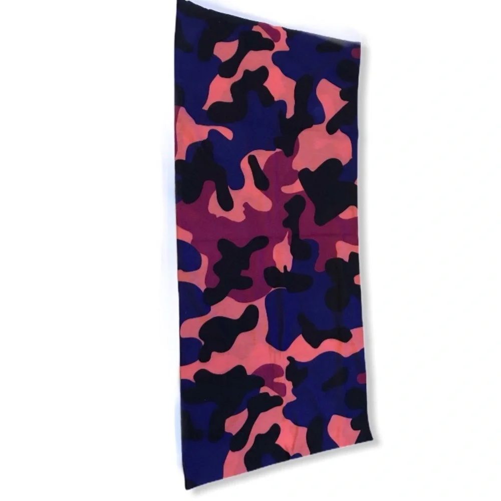 Camo Camouflage 16 n 1 Neck Gaiter Face Cover Dust Mask Biker Rag ONE total
